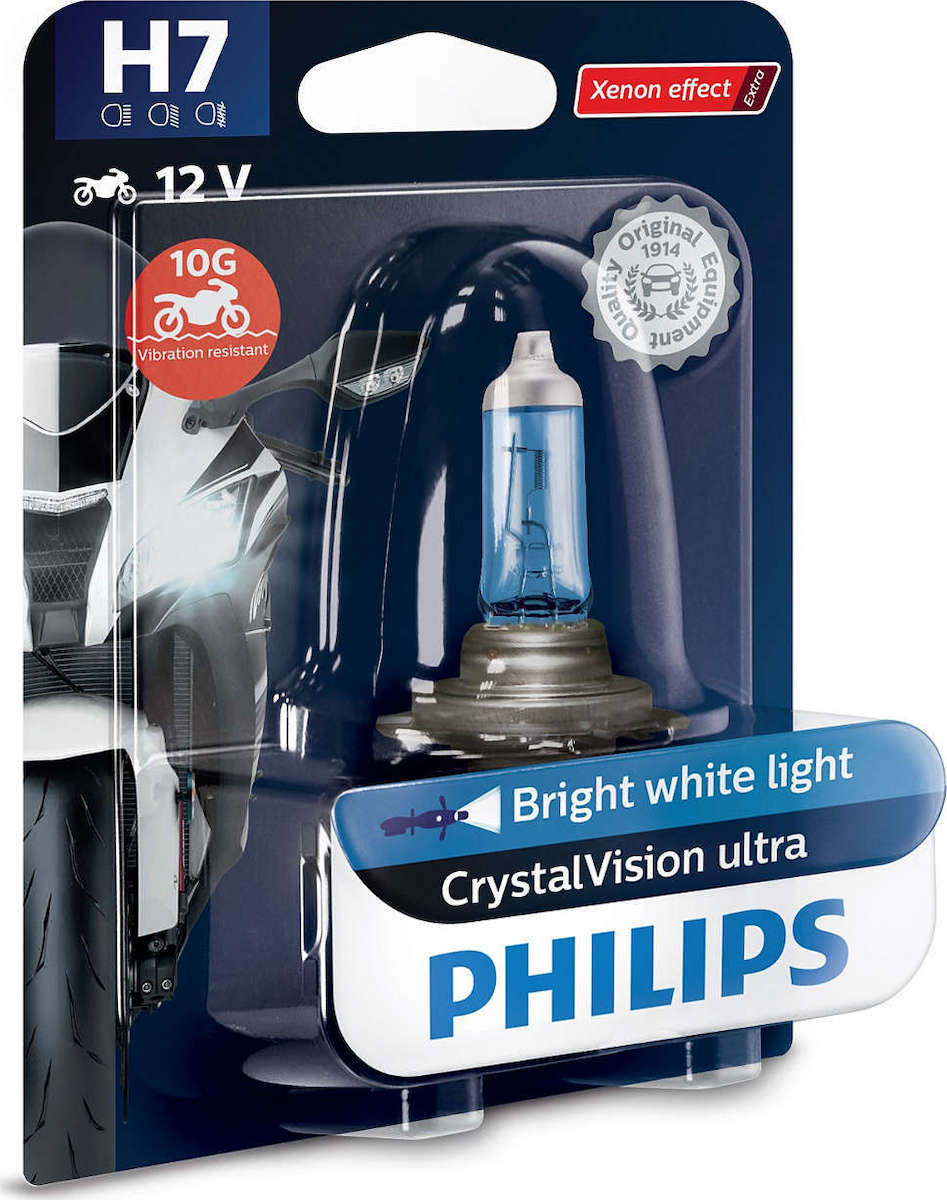 ΛΑΜΠΑ ΜΟΤΟ H7 CRYSTAL VISION XENON EFFECT